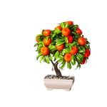 Casa si Gradina - Decoratiuni - Obiecte decorative - Plante artificiale - Decor plante artificiale - mandarin - 18 x 24 cm - Infinity.ro