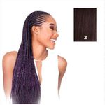 Fashion, accesorii si bijuterii - Femei - Accesorii femei - Accesorii pentru par femei - Extensii pentru Par X-Pression   Castaniu Sintetic 208,28 cm pelo sintetico Nº 2 - Infinity.ro