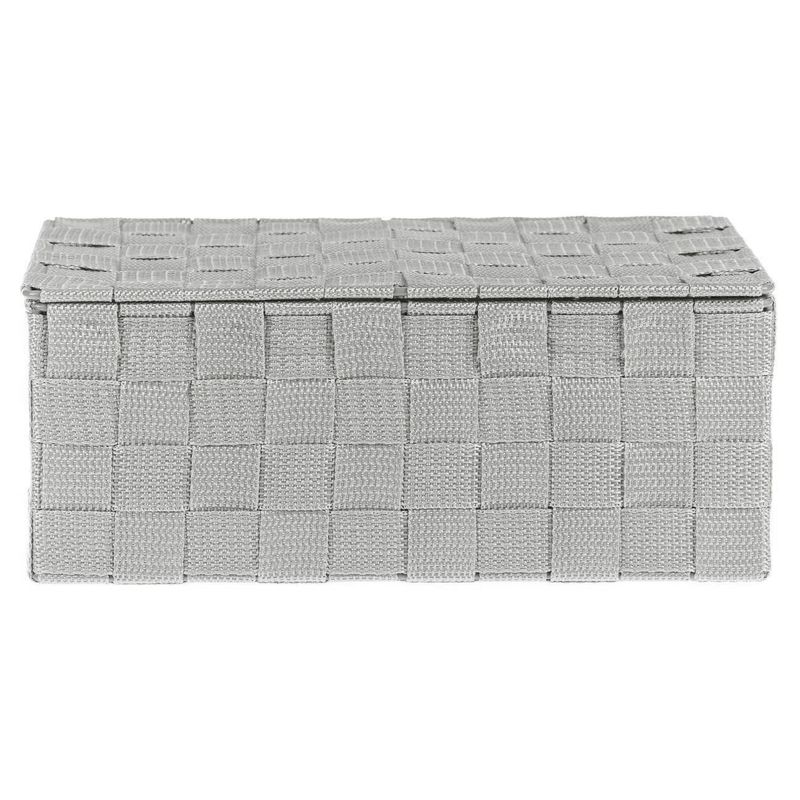 Casa si Gradina - Mobilier - Organizare si depozitare - Cutii depozitare - Cutie depozitare, gri, metal, capac, 27.5 x 17.5 x 11cm - Infinity.ro