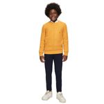 Fashion, accesorii si bijuterii - Copii - Imbracaminte copii - Treninguri si compleuri copii - Tinuta Casual Baieti, Montella, cu Camasa Alba, 3 Piese,  MT-4041 - 140 cm, Galben - Infinity.ro