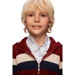 Fashion, accesorii si bijuterii - Copii - Imbracaminte copii - Treninguri si compleuri copii - Tinuta Casual Baieti, Montella, cu Jacheta, 3 Piese, MT-4038 - 116 cm, Visiniu - Infinity.ro