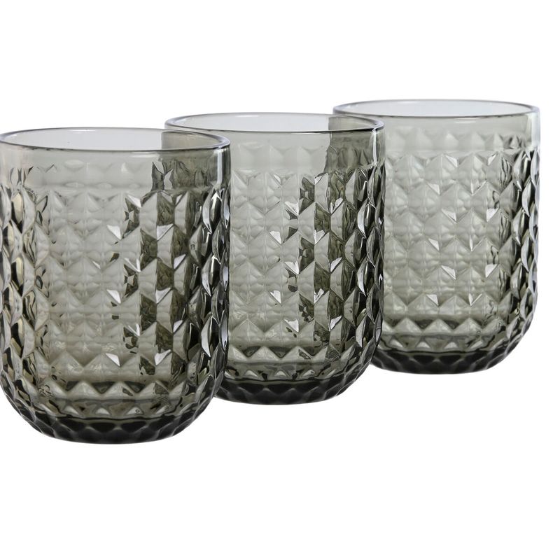 Casa si Gradina - Bucatarie si vesela - Cani si pahare - Pahare - Set de pahare Home ESPRIT Gri Geam 240 ml (6 Unitati) - Infinity.ro