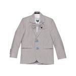 Fashion, accesorii si bijuterii - Copii - Imbracaminte copii - Treninguri si compleuri copii - Costum Elegant Baieti, Montella, cu Sacou Gri, 5 Piese, MS-2297 - 110 cm, Gri - Infinity.ro