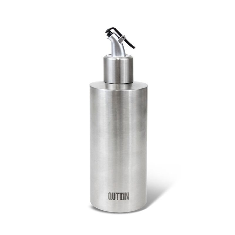 Casa si Gradina - Bucatarie si vesela - Organizare si depozitare bucatarie - Cutii alimentare - Dispenser pentru Ulei Quttin 350 ml Otel inoxidabil Argintiu (12 Unitati) - Infinity.ro