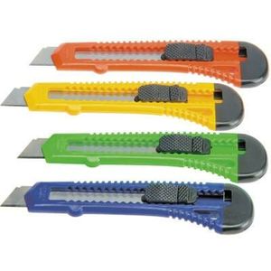 Cutter Bat 18 mm Multicolor (24 Unitati)