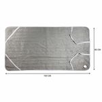 Ingrijire personala si Cosmetice - Sanatate si wellness - Articole wellness - Incalzitoare corporale - Patura electrica gri Domo DO641ED, Dimensiuni 80 x 150 cm - Infinity.ro