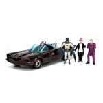 Jucarii, Copii si Bebe - Jucarii si jocuri - Vehicule si jucarii cu telecomanda - Masinute - Masina Batman Batmóvil 1966 Classic 19 cm - Infinity.ro