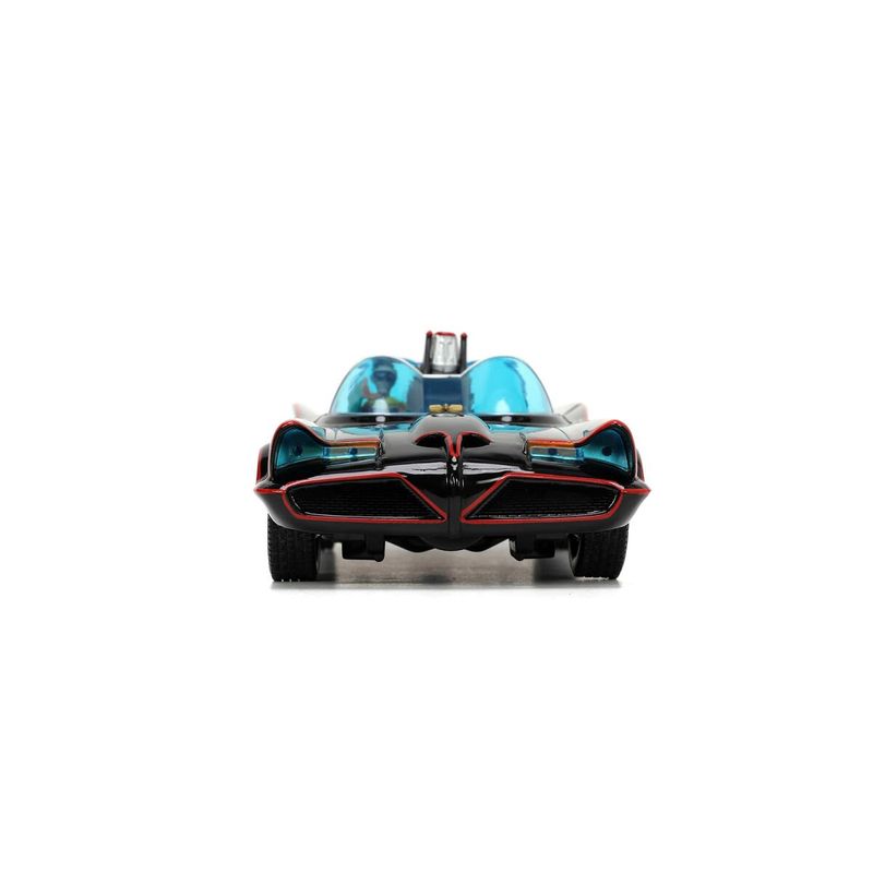 Jucarii, Copii si Bebe - Jucarii si jocuri - Vehicule si jucarii cu telecomanda - Masinute - Masina Batman Batmóvil 1966 Classic 19 cm - Infinity.ro