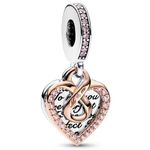 Fashion, accesorii si bijuterii - Femei - Accesorii femei - Alte accesorii femei - Charm Dama Pandora 782641C01 - Infinity.ro