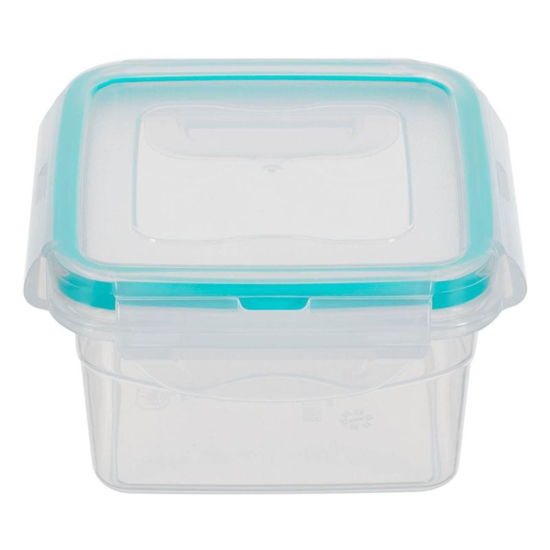 Casa si Gradina - Bucatarie si vesela - Organizare si depozitare bucatarie - Cutii alimentare - Caserola alimente, model patrata transparenta,  0.3l, potrivita pentru cuptor microunde si masina de spalat vase - Infinity.ro