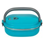 Casa si Gradina - Bucatarie si vesela - Organizare si depozitare bucatarie - Cutii alimentare - Caserola termica, 700ml, izotermica, turcoaz - Infinity.ro