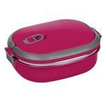 Casa si Gradina - Bucatarie si vesela - Organizare si depozitare bucatarie - Cutii alimentare - Caserola termica alimente, toast-izotermice, fucsia, capacitate 0,7 l, otel inoxidabil, dimensiuni 20x 15 x 8 cm - Infinity.ro