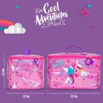 Sport si Outdoor - Camping - Bucatarie de camping - Cutii si genti frigorifice - Geanta termica pentru pranz, Perletti, 15x15x23 cm, model Unicorn, colectia Cool Kids - Infinity.ro