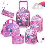 Sport si Outdoor - Camping - Bucatarie de camping - Cutii si genti frigorifice - Geanta termica pentru pranz, Perletti, 15x15x23 cm, model Unicorn, colectia Cool Kids - Infinity.ro