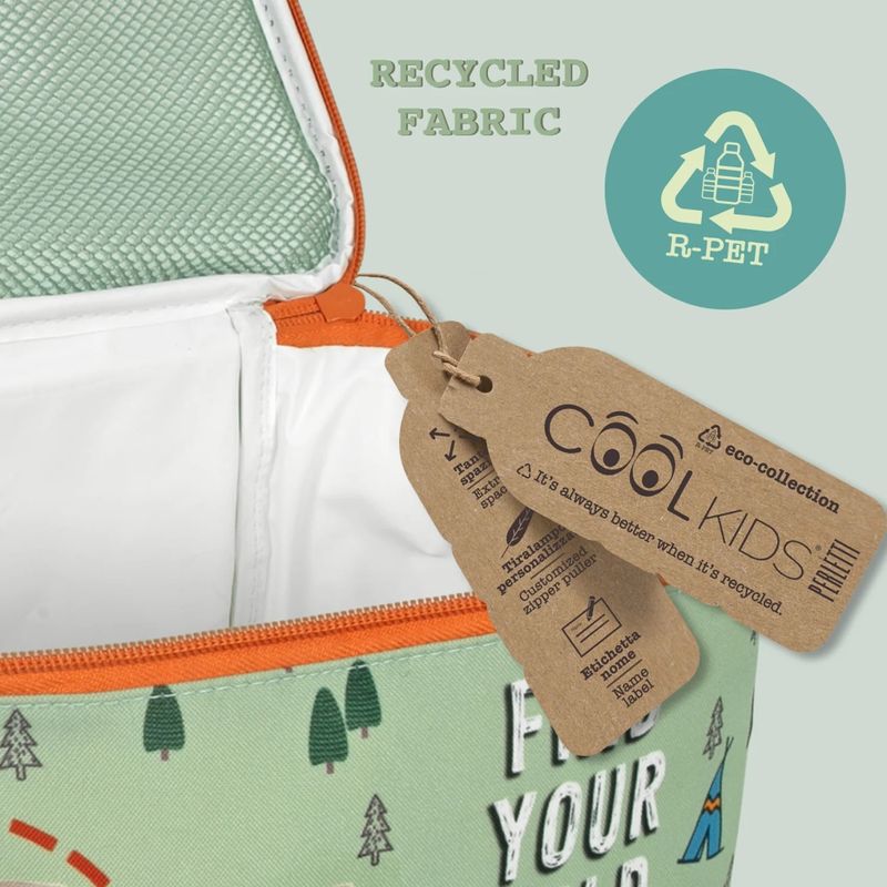 Sport si Outdoor - Camping - Bucatarie de camping - Cutii si genti frigorifice - Geanta termica pentru pranz, Perletti, 15x15x23 cm, model Urs, colectia Cool Kids - Infinity.ro