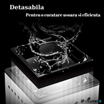 Casa si Gradina - Decoratiuni - Obiecte decorative - Scrumiere - Scrumiera Electrica Inteligenta, Filtru Hepa cu Ioni Negativi si Carbon Activ, 3 Viteze , Setare Timp - Infinity.ro