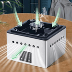 Casa si Gradina - Decoratiuni - Obiecte decorative - Scrumiere - Scrumiera Electrica Inteligenta, Filtru Hepa cu Ioni Negativi si Carbon Activ, 3 Viteze , Setare Timp - Infinity.ro