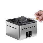 Casa si Gradina - Decoratiuni - Obiecte decorative - Scrumiere - Scrumiera Electrica Inteligenta, Filtru Hepa cu Ioni Negativi si Carbon Activ, 3 Viteze , Setare Timp - Infinity.ro