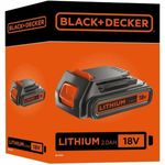 Casa si Gradina - Electrice - Accesorii electrice - Baterii, acumulatori si incarcatoare - Baterie de litiu reincarcabila Black & Decker BL2018 18 V Litio Ion 2 Ah - Infinity.ro