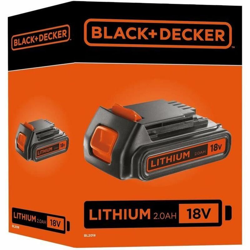 Casa si Gradina - Electrice - Accesorii electrice - Baterii, acumulatori si incarcatoare - Baterie de litiu reincarcabila Black & Decker BL2018 18 V Litio Ion 2 Ah - Infinity.ro