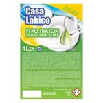 Market/Curatenie si intretinere casa/Produse bucatarie/Detergent vase - Detergent lichid vase, casa labico, aroma lamaie, capacitate 4l - Infinity.ro