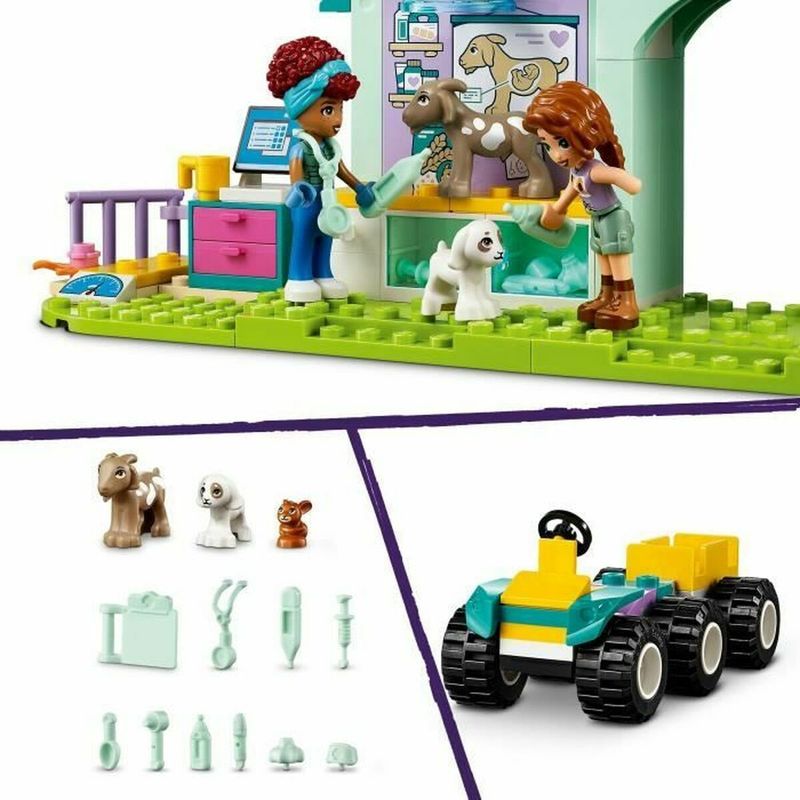 Jucarii, Copii si Bebe - Jucarii si jocuri - Figurine - Playset Lego 42632 Friends Farm Animal Veterinary Clinic - Infinity.ro