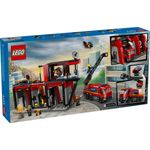 Jucarii, Copii si Bebe - Jucarii si jocuri - Figurine - Playset Lego 60414 Fire station with Fire engine - Infinity.ro