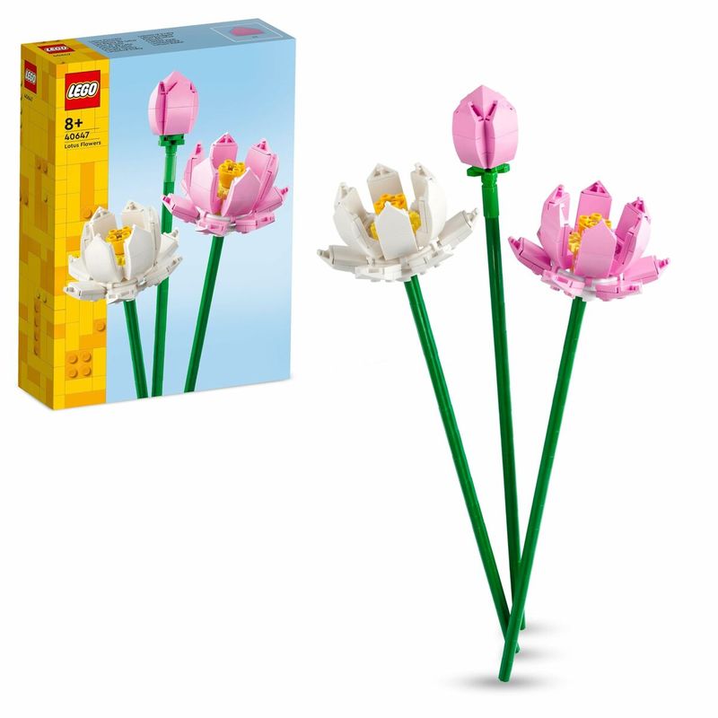 Jucarii, Copii si Bebe - Jucarii si jocuri - Figurine - Playset Lego 40647 Lotus Flower - Infinity.ro