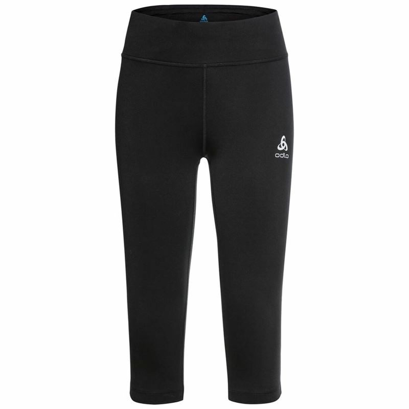 Fashion, accesorii si bijuterii - Femei - Lenjerie si pijamale femei - Costume de baie femei - Pantalon Trei Sferturi Sport pentru Dama Odlo 3/4 Essential Negru,  XS - Infinity.ro