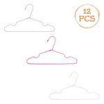 Casa si Gradina - Mobilier - Organizare si depozitare - Umerase si valeti - Umerase metalice kids, set 12 bucati, multicolor, lungime 29.5 cm - Infinity.ro