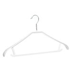Casa si Gradina - Mobilier - Organizare si depozitare - Umerase si valeti - Umerase paltoane, set 3 buc, alb, plastic, 42 x 22 x 3.3 cm - Infinity.ro
