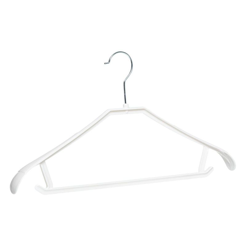 Casa si Gradina - Mobilier - Organizare si depozitare - Umerase si valeti - Umerase paltoane, set 3 buc, alb, plastic, 42 x 22 x 3.3 cm - Infinity.ro