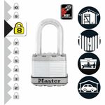 Casa si Gradina - Constructii - Feronerie si accesorii - Lacate - Lacat cu cheie Master Lock Otel 50 mm - Infinity.ro