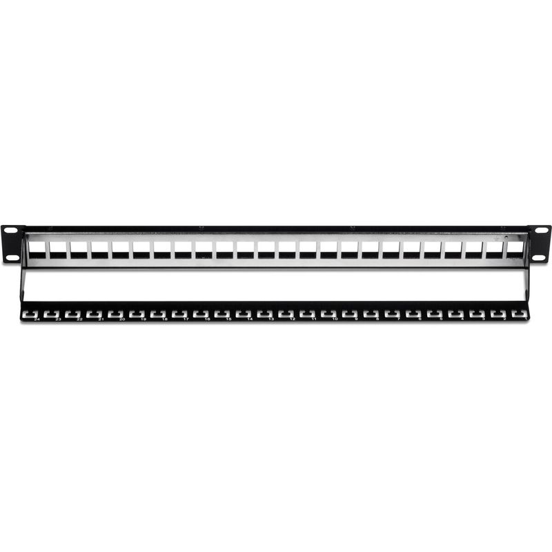 PC, gaming si accesorii - Retelistica - Accesorii cabinete metalice - Panou raft Trendnet TC-KP24S - Infinity.ro