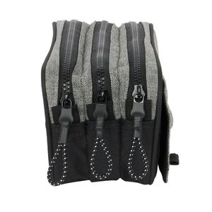 Penar triplu Eckō Unltd. Rhino Negru Gri 21,5 x 10 x 8 cm
