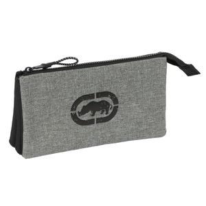 Penar triplu Eckō Unltd. Rhino Negru Gri 22 x 12 x 3 cm