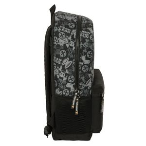 Ghiozdan Paul Frank Join the fun Negru 30 x 46 x 14 cm