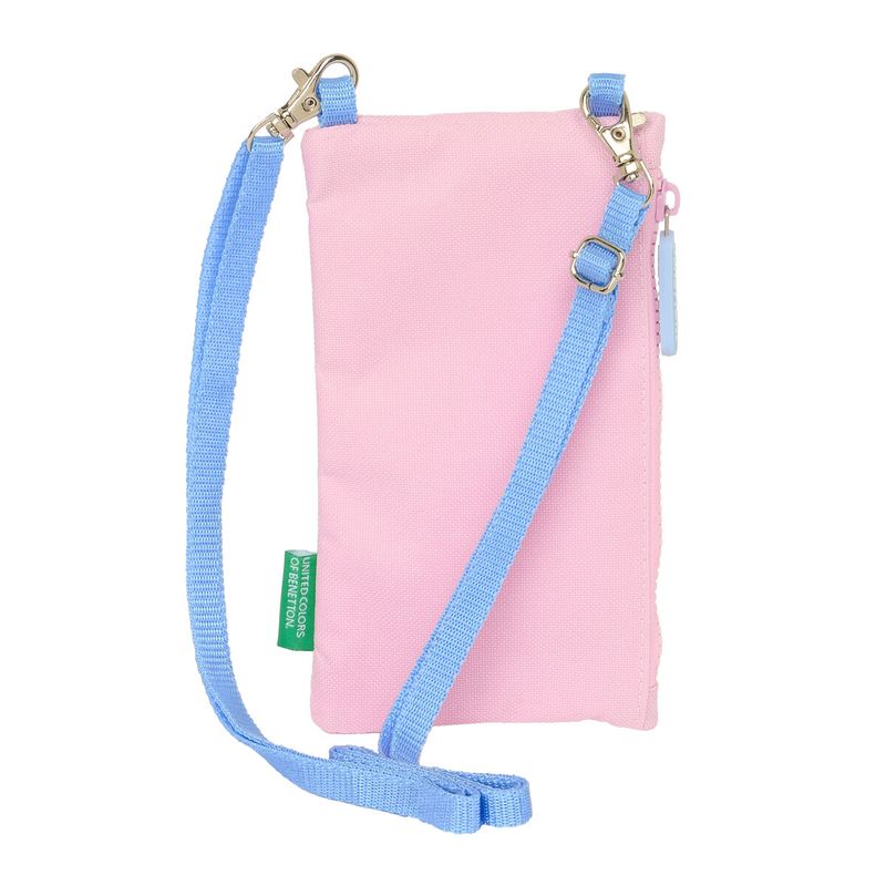 Fashion, accesorii si bijuterii - Copii - Accesorii copii - Genti si rucsacuri copii - Portofel Benetton Pink Geanta pentru mobil Roz - Infinity.ro