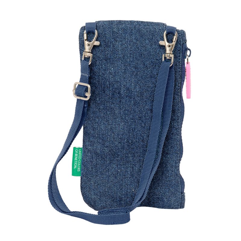 Fashion, accesorii si bijuterii - Copii - Accesorii copii - Genti si rucsacuri copii - Portofel Benetton Denim Geanta pentru mobil Albastru - Infinity.ro