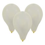 Casa si Gradina - Decoratiuni - Decoratiuni petrecere - Baloane - Set baloane petrecere, latex, alb, 30cm, 10 bucati - Infinity.ro