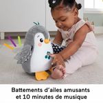 Jucarii, Copii si Bebe - Igiena si ingrijire - Baia bebelusului - Cadite bebe si accesorii baie - Jucarie interactiva Fisher Price Pinguin - Infinity.ro