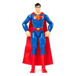 Jucarii, Copii si Bebe - Jucarii si jocuri - Figurine - Figura de actiune superman, spin master, 30 cm, 11 articulatii, capa textila, albastru-rosu - Infinity.ro