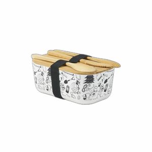 Set de Tacamuri Picture Ebi Bento Survival Alb
