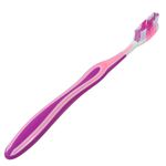 Ingrijire personala si Cosmetice - Igiena dentara - Periute de dinti clasice - Periuta de dinti, model fuchsia, peri moi, maner ergonomic - Infinity.ro