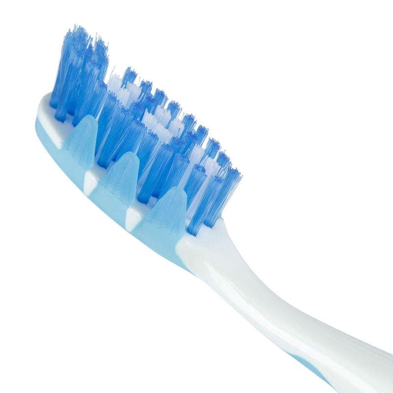 Ingrijire personala si Cosmetice - Igiena dentara - Periute de dinti clasice - Periuta de dinti, dental clean, whitening, fire medii, albastru - Infinity.ro