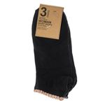 Fashion, accesorii si bijuterii - Femei - Lenjerie si pijamale femei - Sosete si ciorapi femei - Sosete dama, 3 perechi, multicolor, fir lurex, negro, fucsia, ecru - Infinity.ro