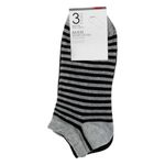 Fashion, accesorii si bijuterii - Barbati - Lenjerie si pijamale barbati - Sosete si ciorapi barbati - Sosete barbati set 3 perechi, scurte, multicolor, dungi - Infinity.ro