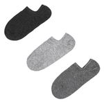 Fashion, accesorii si bijuterii - Femei - Lenjerie si pijamale femei - Sosete si ciorapi femei - Sosete sport no show, 3 perechi, multicolor, femei - Infinity.ro