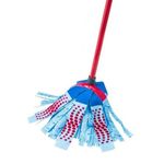 Market - Curatenie si intretinere casa - Produse menaj - Mopuri - Mop Vileda 3Action Velour XL Albastru Rosu - Infinity.ro