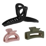 Fashion, accesorii si bijuterii - Femei - Accesorii femei - Accesorii pentru par femei - Set clame de par, 3 buc, multicolor, plastic - Infinity.ro